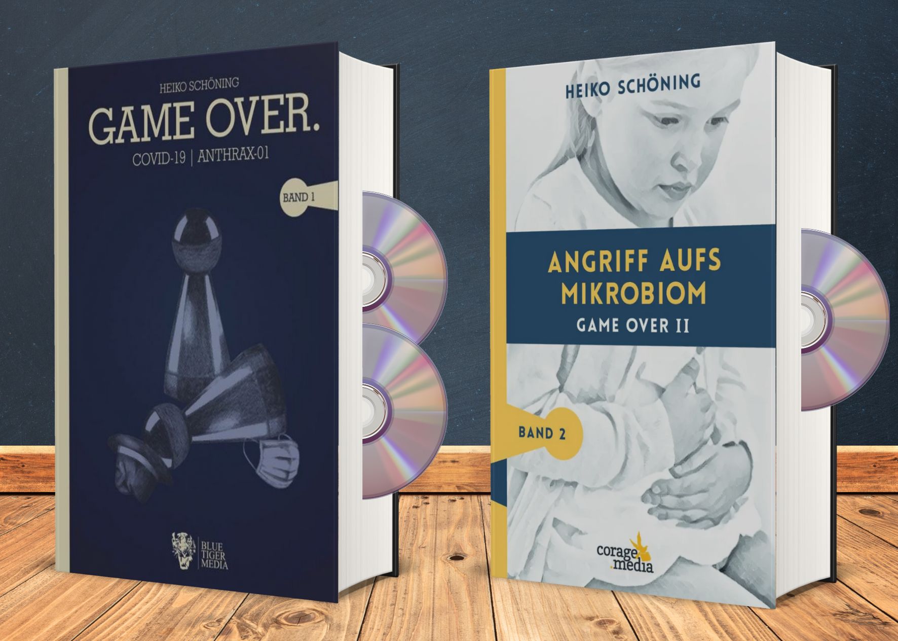 GAME OVER I & II Angriff aufs Mikrobiom zum Vorteilspreis Game Over I und II mit DVDs